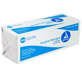 Gauze Sponges Bulk Non-Sterile 4  X 4 -8ply  Bag/200