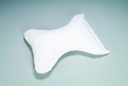 Cervical Butterfly (Bow Tie) Pillow w/Removable Cvr White