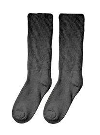 Diabetic Socks - Large (10-13) (pair) Black