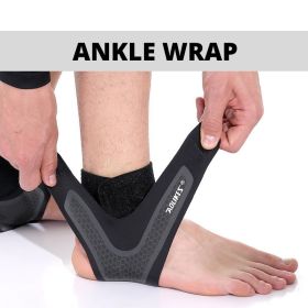 Ankle Support Wrap Ultra Thin Adjustable Brace Guard for Injury Protection