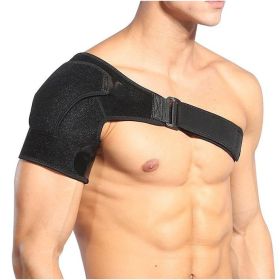 Neoprene Shoulder Support Ice Pack Pocket Rotator Cuff Stabilizer Sleeve Wrap Brace Pain Relief Arm Immobilizer Wrap