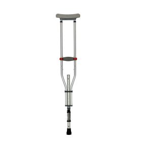 1pcs Aluminum Alloy Armpit Crutches Double Crutches Walker Elderly Rehabilitation Device Toddler Folding
