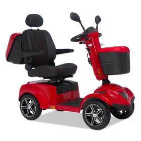 S700-FERRARI RED Heavy Duty 4 Wheels Mobility Scooter