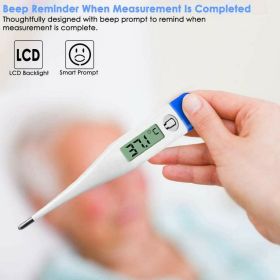 LCD Display Thermometer Adult Child Ear Mouth Butt Household Thermometer