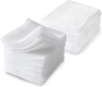 Non-Adherent Pads 4" x 4". Pack of 100 Non-Sterile Non-Woven Sponges for Wounds. Non-Linting Medical 4-ply Rayon/Poly Blend Dressings. Disposable Surg