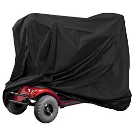 Scooter Protective Cover Waterproof Motorcycle Mobility Wheelchair Shelter Protector with Storage Bag