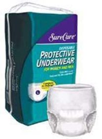 Sure Care Briefs-Small Cs/50