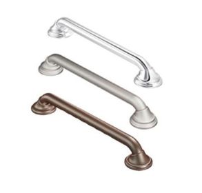 Moen Ultima Grab Bar  24  Old World Bronze  w/Curl Grip